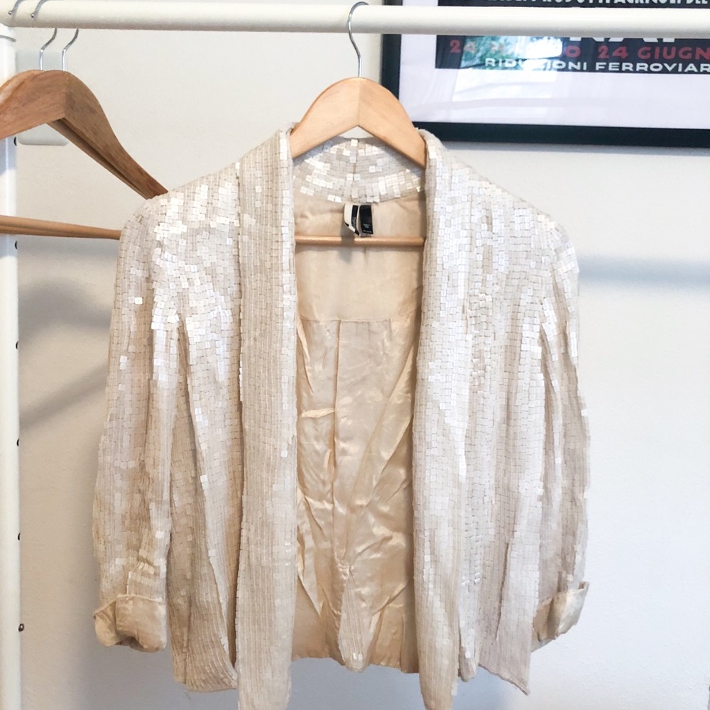 TopShop Sequined Blazer